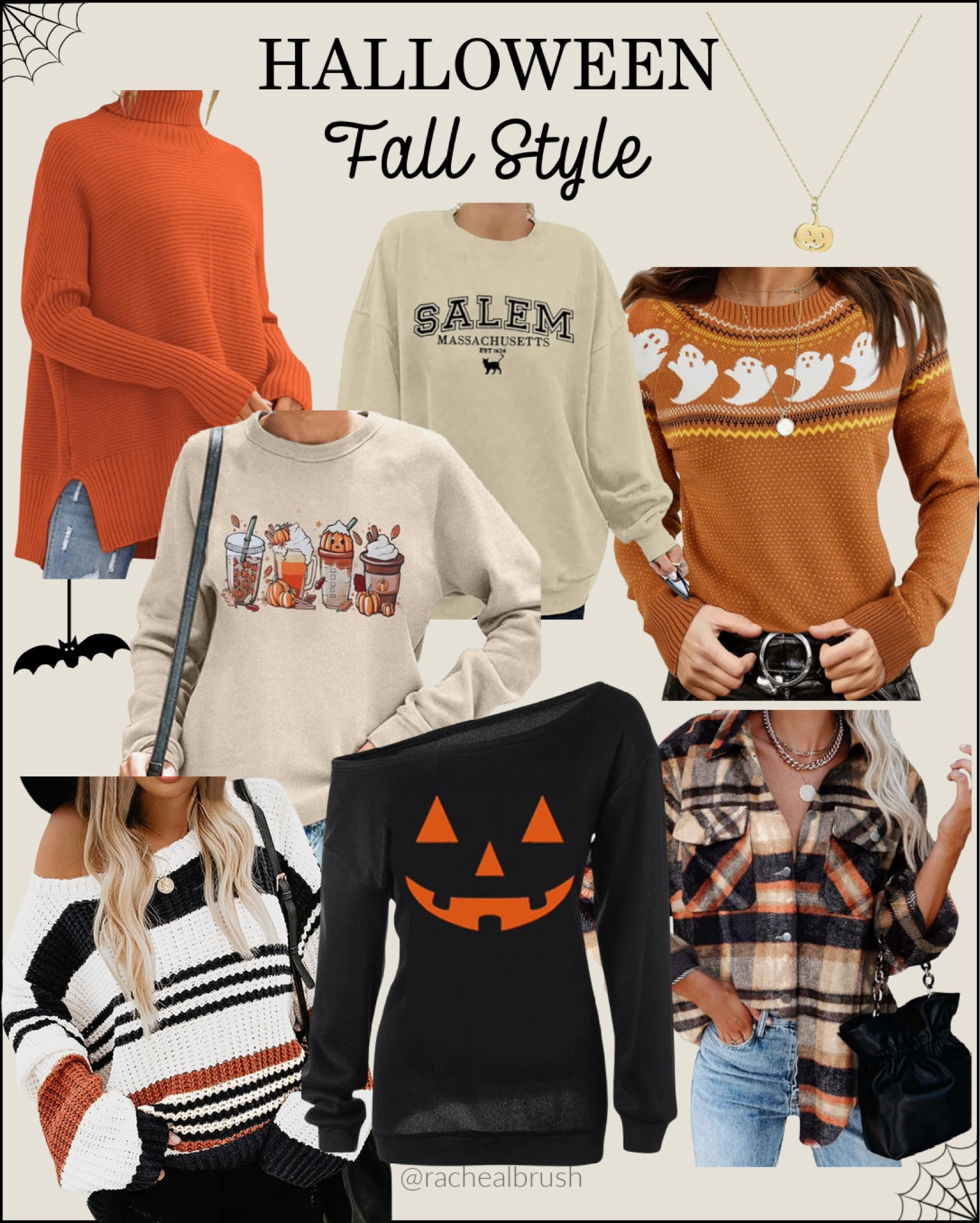 Halloween Fall Style. Spooky season graphic sweatshirts. Fall sweaters. Halloween sweaters. Fall fashion  

#LTKSeasonal #LTKHalloween #LTKxPrime