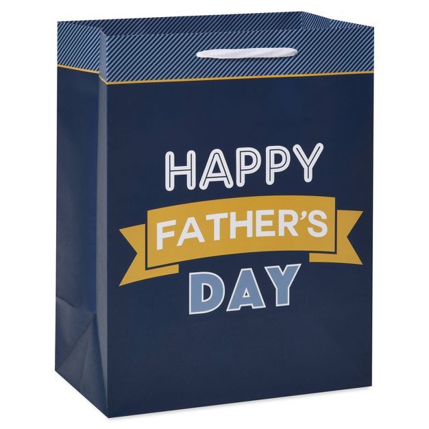 Father&#39;s Day Specialty Gift Bag &#39;Happy Father&#39;s Day&#39; Banner | Target