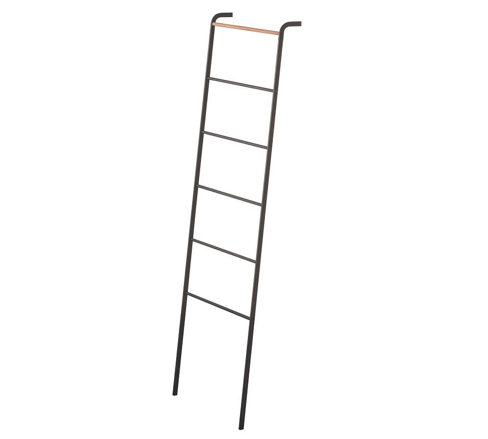 Yamazaki Leaning Ladder Rack, Black | Pottery Barn (US)