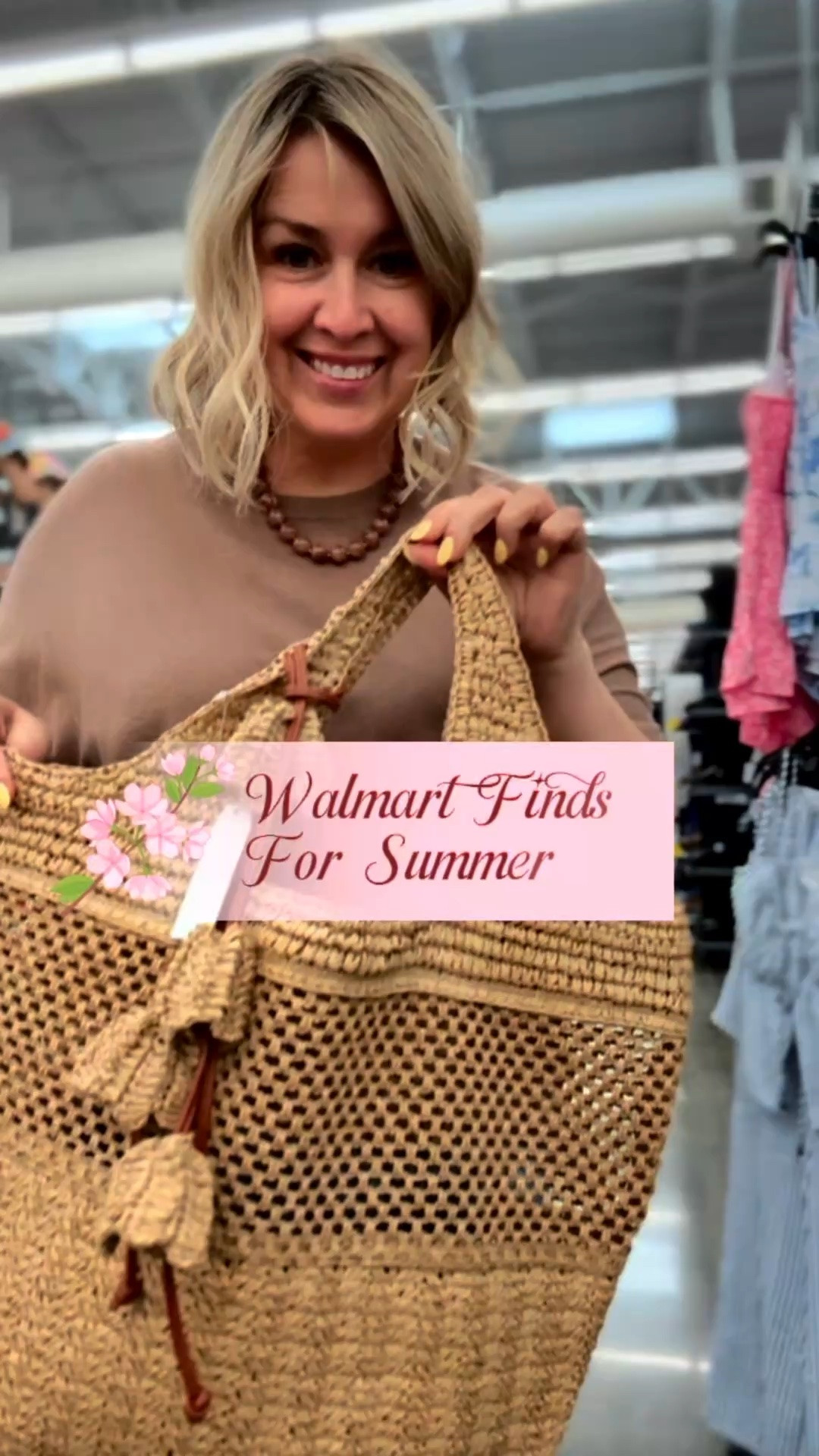 Found the cutest bags for summer! 
Which one is your favorite? 
-
Walmart summer bags, affordable handbags, woven tote bag, straw handbag, beach bag style, midsize fashion over 40, summer accessories, neutral handbag, vacation style, Walmart finds, everyday chic, affordable style, woven purse trend, midsize summer outfit, casual feminine style ✨

#LTKdayinmylife #LTKmomlife #LTKOver40