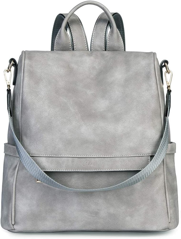 CLUCI Women Backpack Purse Fashion Leather Large Designer Travel Ladies Shoulder Bags | Amazon (US)