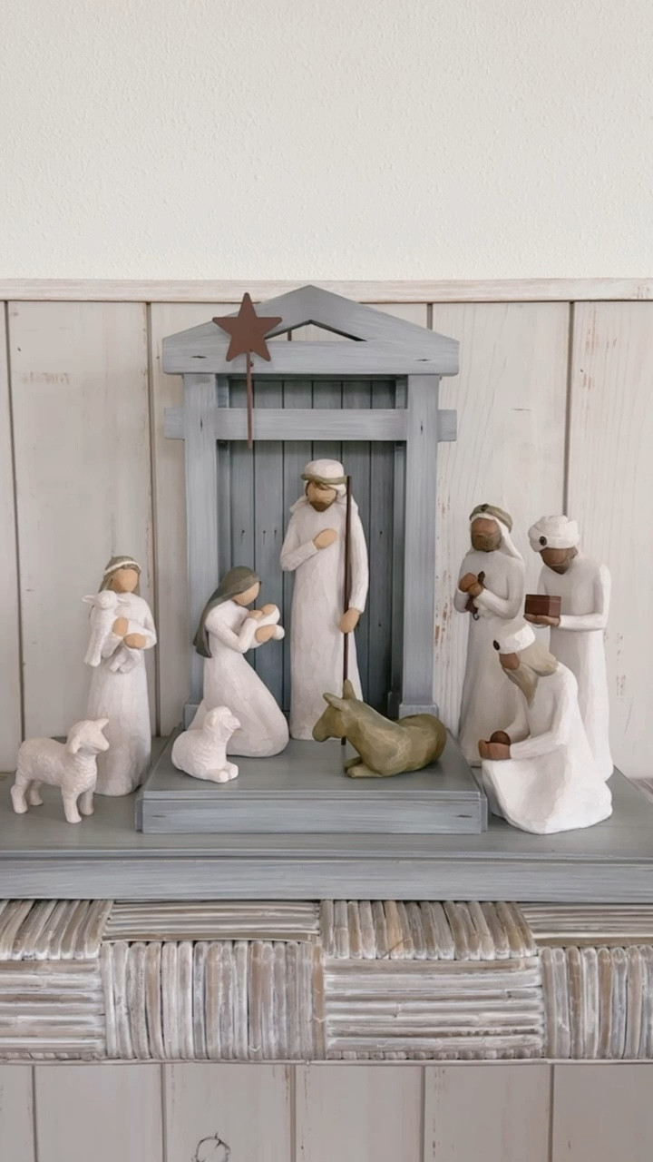 It’s crazy what you remember when you were young.  It was love at first sight when I saw this nativity set. I kept on thinking, “someday”, and here we are today…..
This is part of a collection, and I plan to add to this nativity set every year. 
Amazon home - Amazon find - Amazon must havee
#founditonamazon

#LTKHome #LTKGiftGuide #LTKHoliday