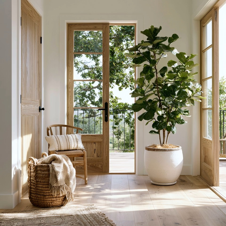 Some home decor pieces quietly transform an entire room.
An oversized fiddle leaf fig tree is one of them.

There is something grounding, calming, and luxurious about indoor trees. They soften modern homes, bring natural energy into the space, and instantly make empty corners feel intentional and alive.

And honestly, the fiddle leaf fig tree never really went out of style. Whether placed in an entryway, beside a window, in a living room corner, or near a reading chair, it creates that elegant organic look that modern homes are beautifully moving toward again.

The secret is scale.
Going slightly oversized creates the statement. And pairing it with a beautiful white planter instantly makes the greenery feel fresh, elevated, and timeless.

One simple tree can completely change the mood of a room without needing a full redesign. It adds height, softness, texture, warmth, and that designer-inspired feeling that makes a home feel complete.

In this edit, we included fiddle leaf fig trees in multiple sizes along with elegant white planters so you can create this grounded and elevated look in your own home.

#HomeDecor #IndoorPlants #OrganicModern 

 #LTKHome