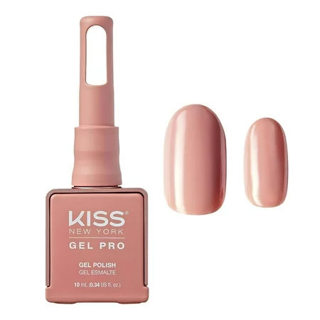 Kiss New York Soak Off Gel Polish KNGP010 Eden Nude 0.34 oz | Walmart (US)