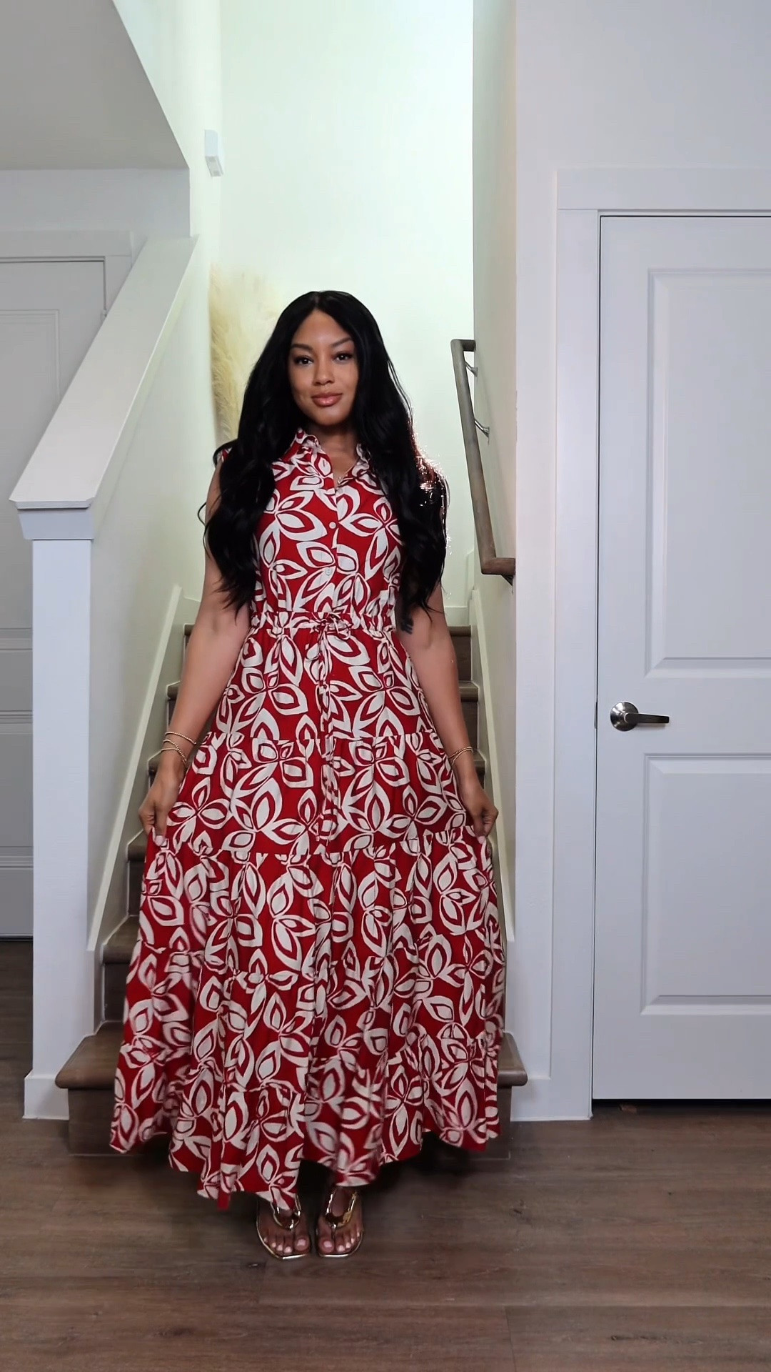 Definitely transitioning this red floral dress into Fall 🍂 it’s so comfy, affordable and has pockets 😩

Fall dress maxi transition flattering tiered drawstring cinch waist flowy

#LTKootd