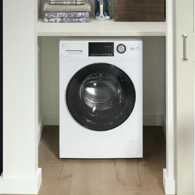 GE 24" 2.4 cu. ft.Capacity Front Load Washer/Condenser Dryer Combo | Wayfair North America