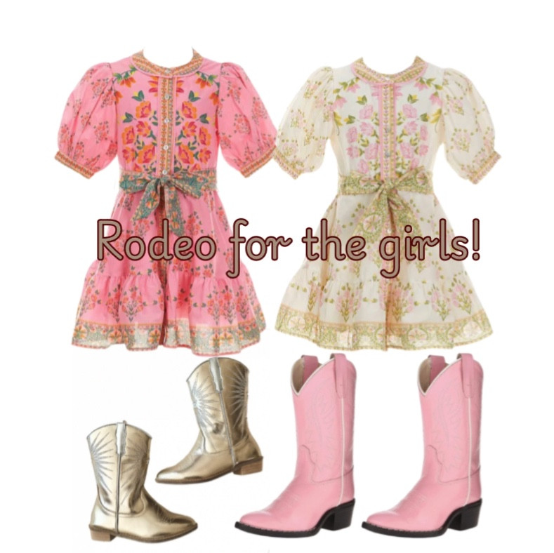 Boots, hats, and lots of Texas pride! 🤠✨ Ready to rodeo for the girls! 🌵🇨🇱 #GoTexanDay #LittleRodeoQueens #WesternChic #TexasPride #RodeoReady #girlsrodeooutfits #pinkhowdy #Yeehaw#BootsAndBows #CowgirlStyle 