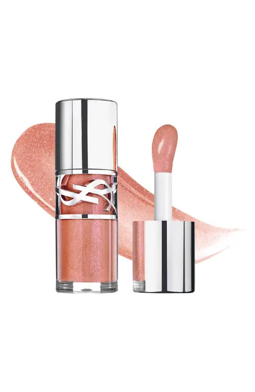 Yves Saint Laurent Loveshine Plumping Lip Oil Gloss with Hyaluronic Acid in 12 Honeymoon at Nordstrom | Nordstrom