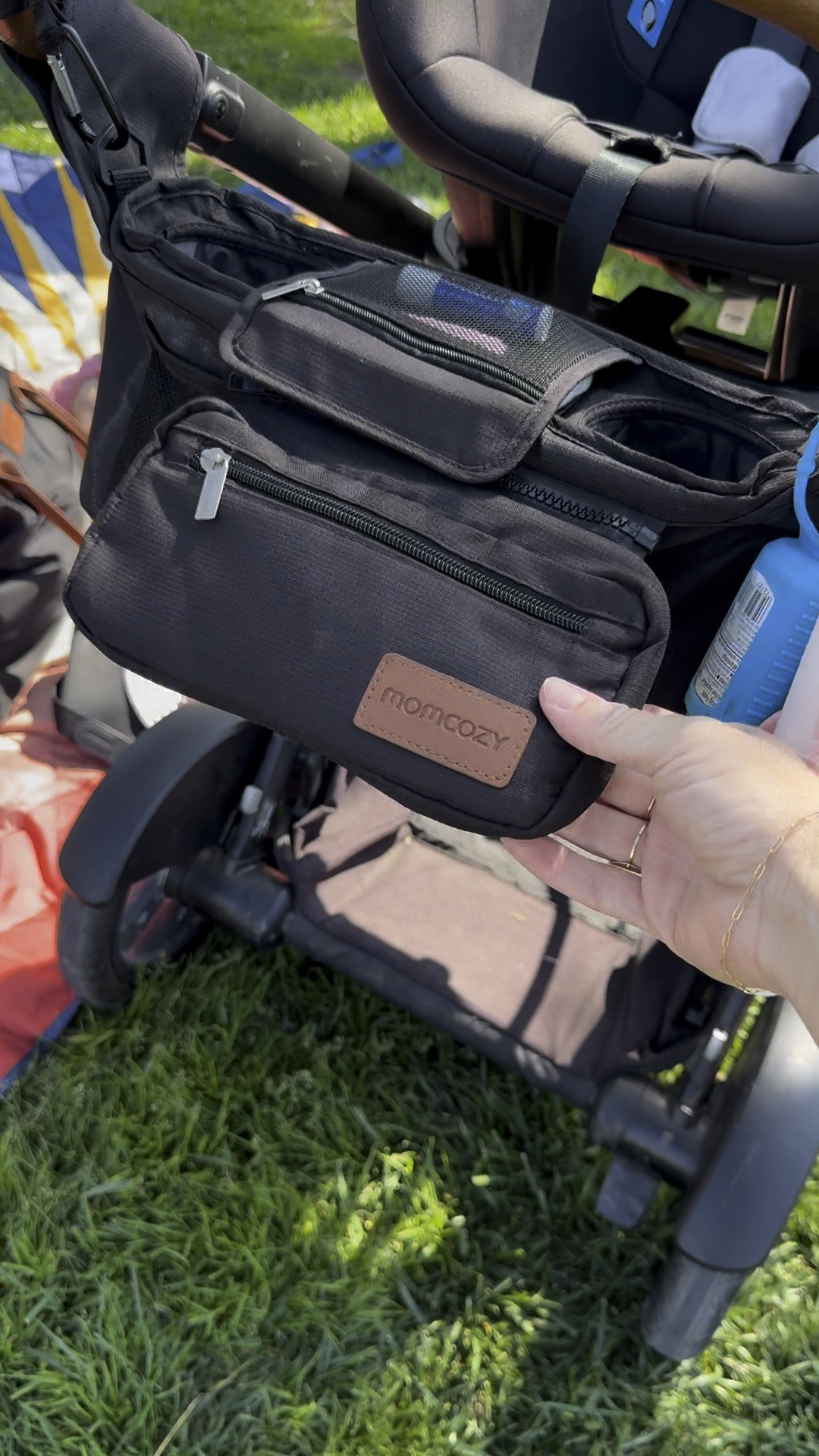 Someone asked me to show a photo of this stroller caddy on the Nuna stroller. I hope this is helpful.  We have the Nona Demi Grow  

#LTKVideo #LTKBump #LTKBaby