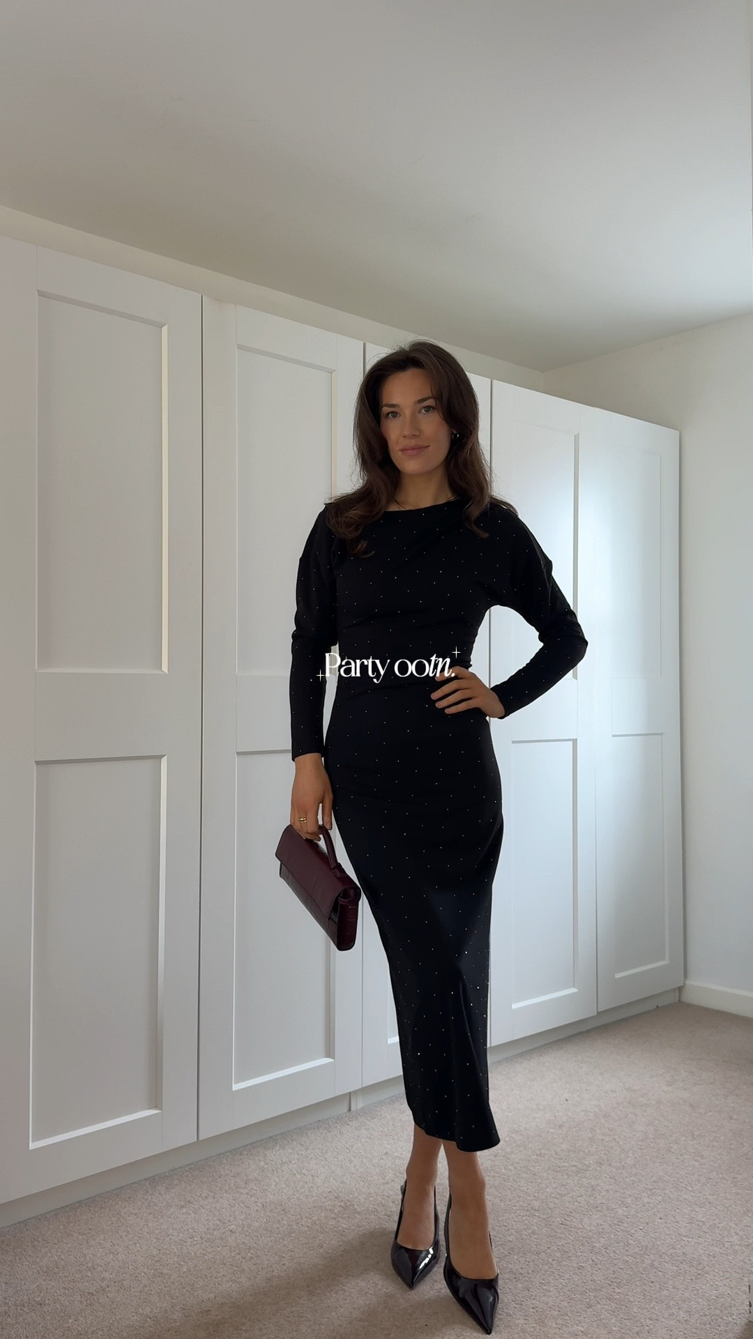 Sparkly black dress #partyoutfit #partydress 

#LTKpartywear