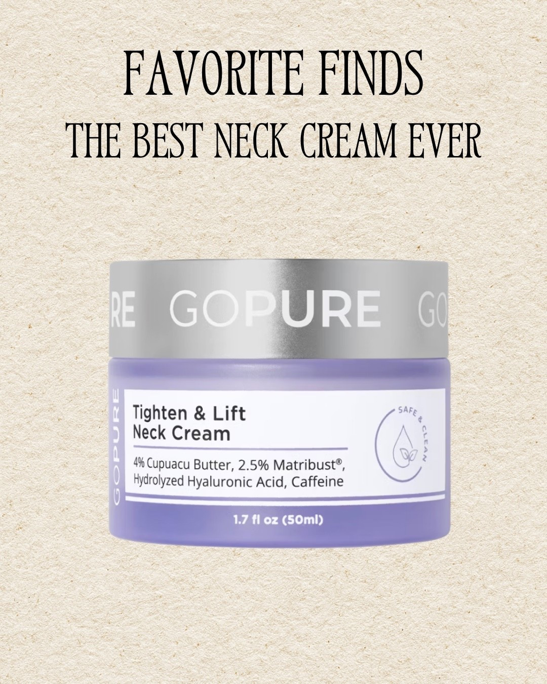 The best neck cream ever yall. 