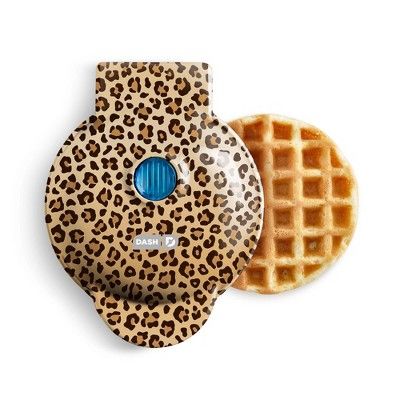 Dash Mini Waffle Maker Leopard Print | Target