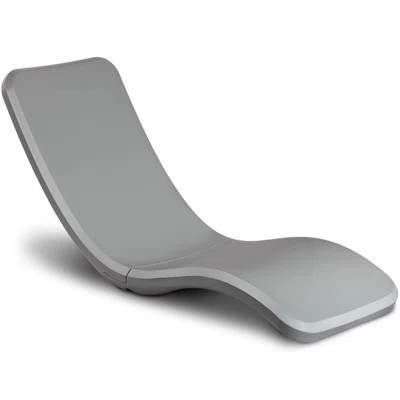 In Pool Lounge Chair - Waterproof & Weighted Chaise Lounger - Outdoor Pool Furniture for Patio or In Baja Shelf, Stone Blue | Wayfair North America