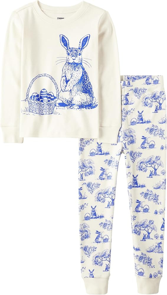 Gymboree unisex baby And Toddler 100% Cotton Long Sleeve Top and Pants,holiday Gymmies | Amazon (US)