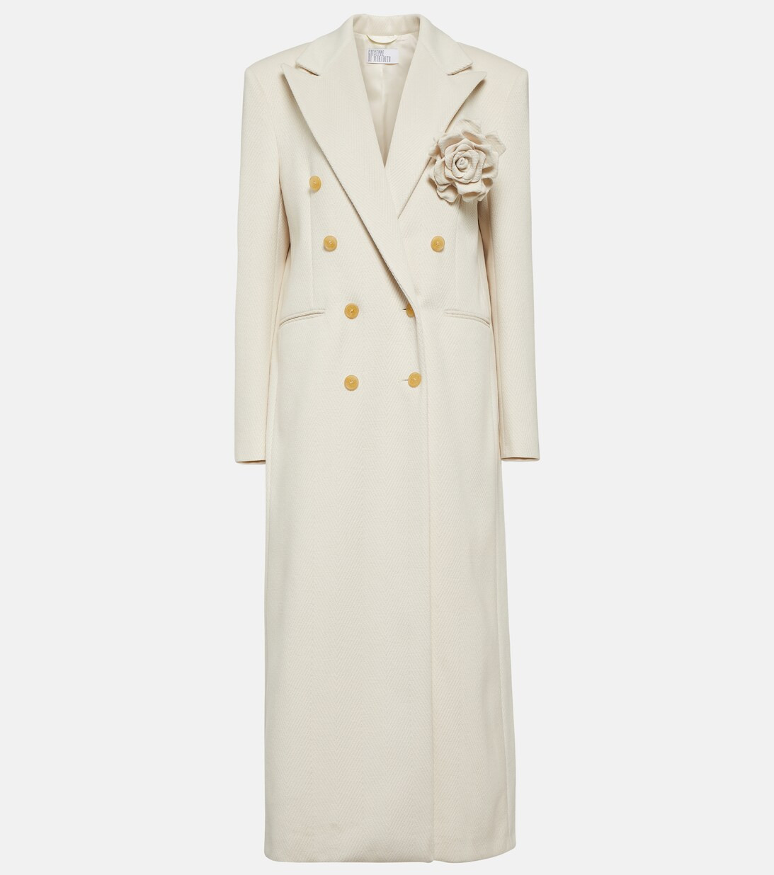 Floral-appliqué coat | Mytheresa (US/CA)