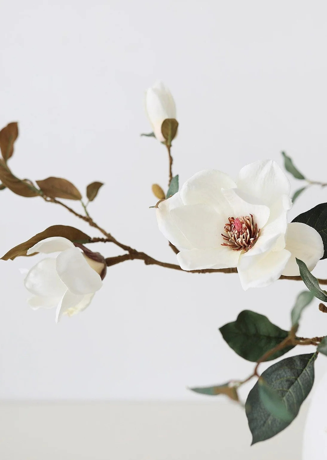 Artificial Magnolia Branch | Classic White Wedding Flowers | Afloral | Afloral