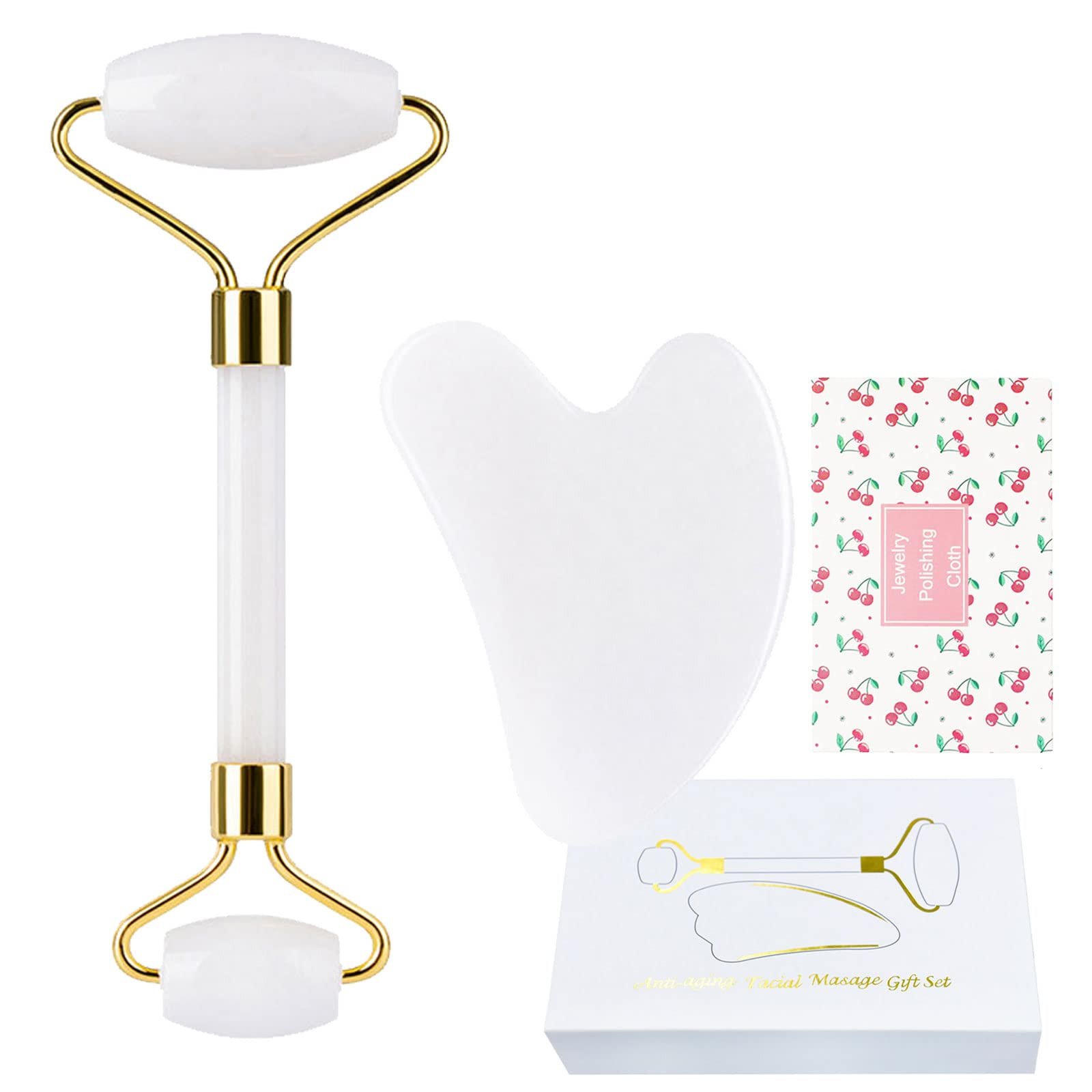 Guasha Tool for Face Massage Skin Care Roller Mothers Day Gifts Set 2 Pack Ice Roller and Scrapering | Amazon (CA)