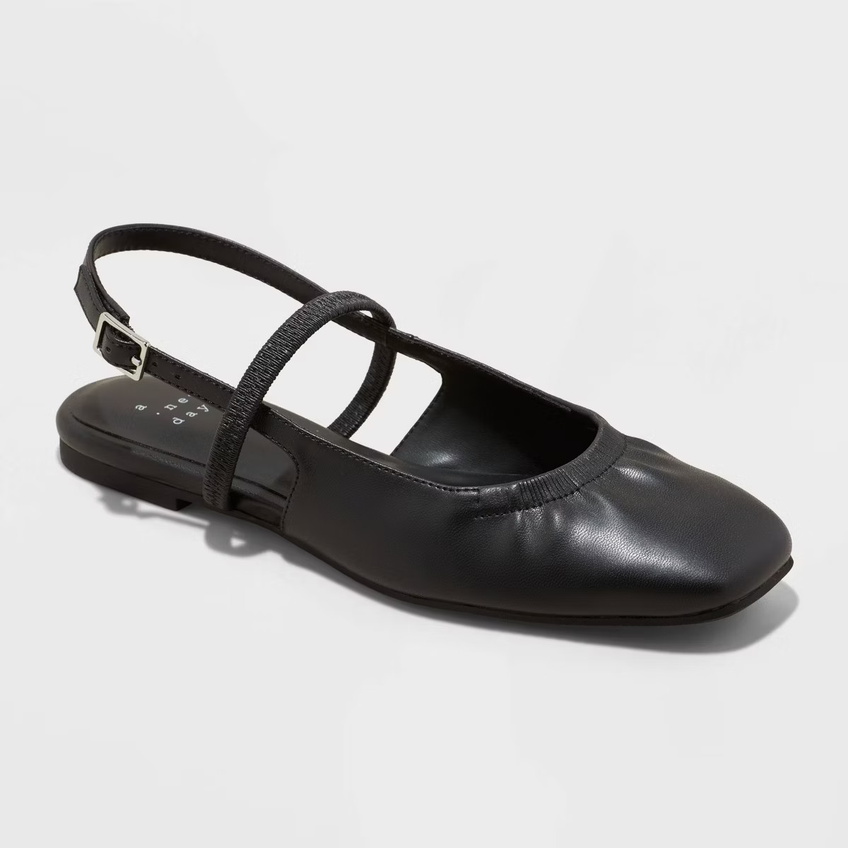 Women's Vada Slingback Scrunch Toe Flats - A New Day™ | Target