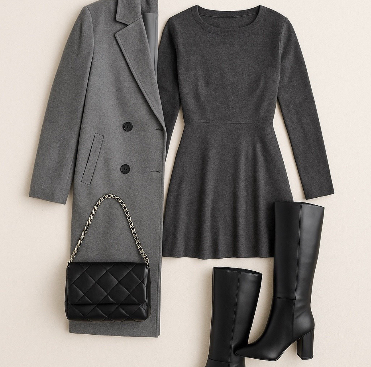 Winter outfit 🖤🤍

#LTKootd #LTKPetite #LTKFindsUnder50