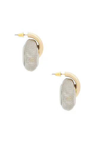 8 Other Reasons Kendall Stud Earrings in Silver & Gold from Revolve.com | Revolve Clothing (Global)