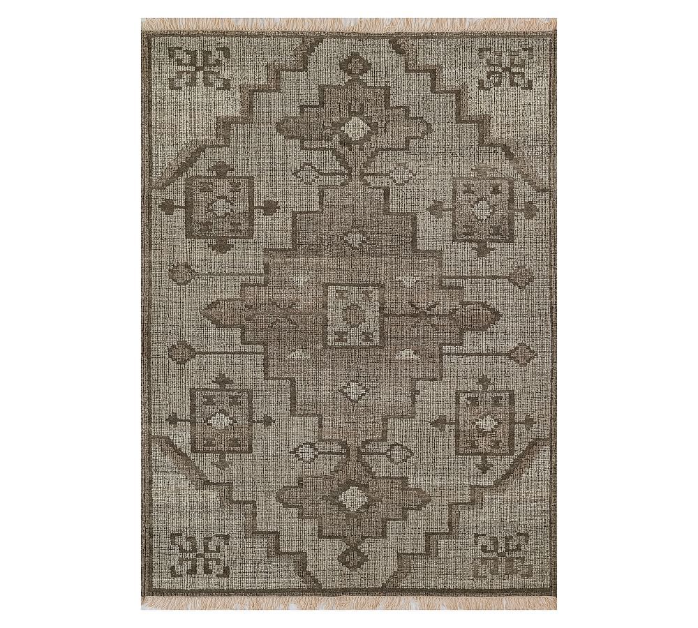 Hanisi Handcrafted Rug, 9' X 12', Natural | Pottery Barn (US)