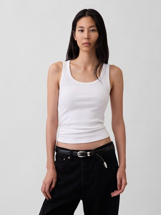 Rib Scoop Tank Top | Gap (CA)