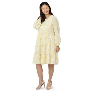 Millie Tiered Nursing & Maternity Long Sleeve Dress | Kindred Bravely