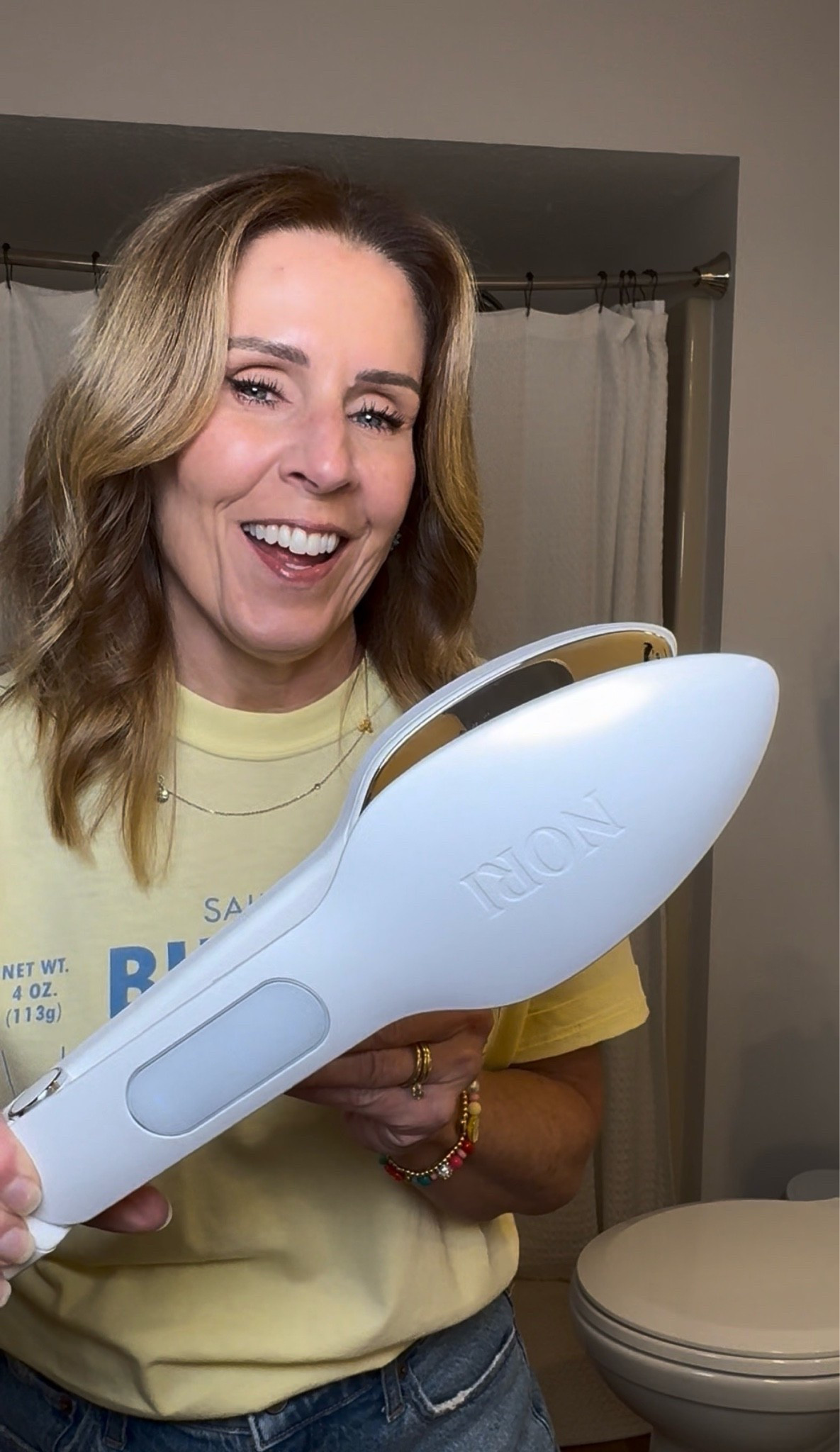 This new Nori press is like using a steam iron without an ironing board! You just use it like a flatiron! @Nori

#LTKdayinmylife #LTKHome #LTKOver40