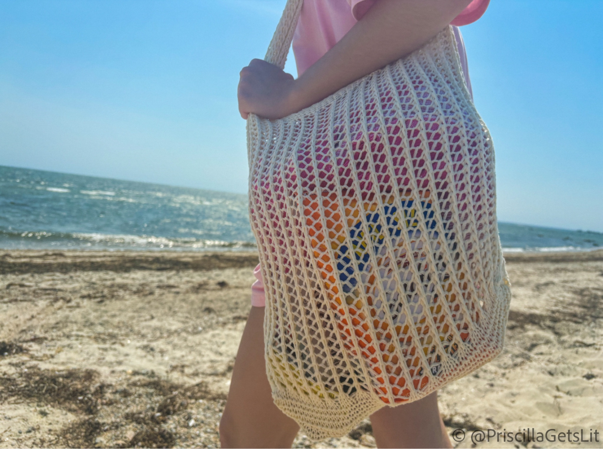 This crochet beach bag is durable, soft & expands to fit a ton of stuff. Easy to see what’s inside and shake out sand at the end of the day. It’s also available in over 50 styles and colors. 

#LTKSummerSales #LTKSwim #LTKItBag