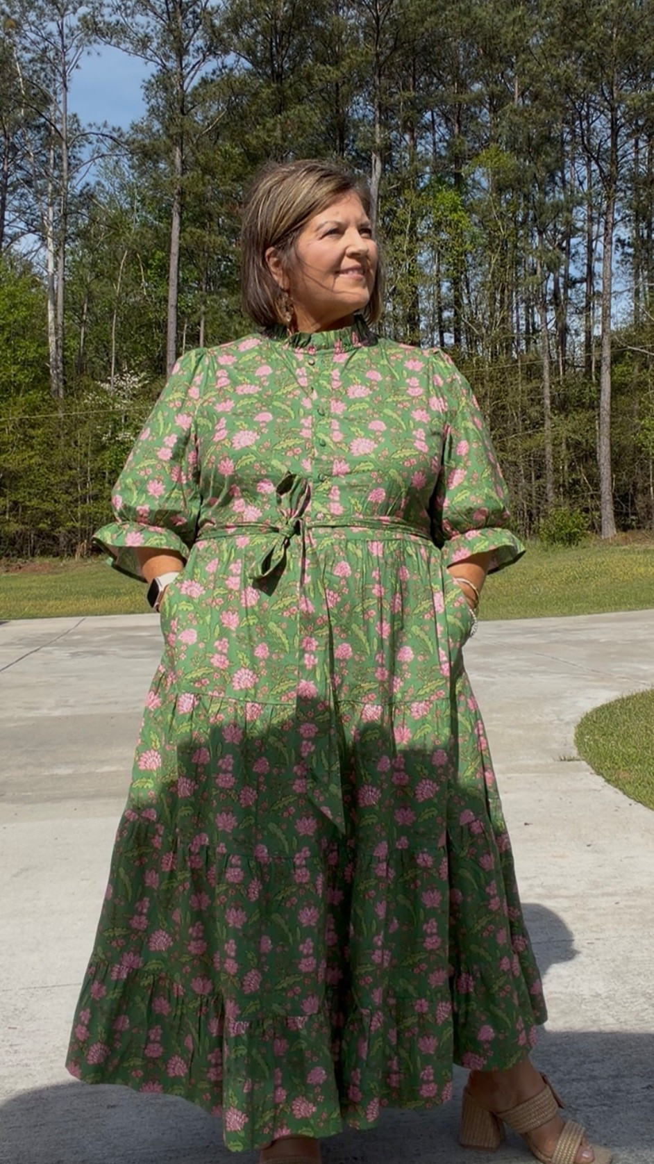 My favorite Easter Dress to date!! The colors, fit and material were just what I wanted this year!! #Easterdress #springfashion #dressforless

#LTKootd #LTKdayinmylife #LTKPetite