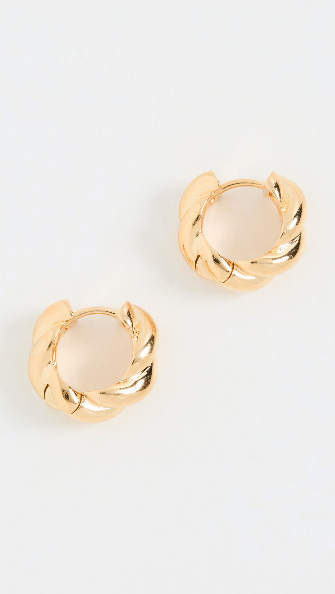 SHASHI Waves Huggies Gold One Size | Shopbop