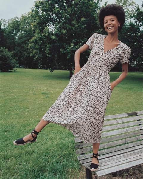 The Dawn Dress | Chamomile Noir | Christy Dawn