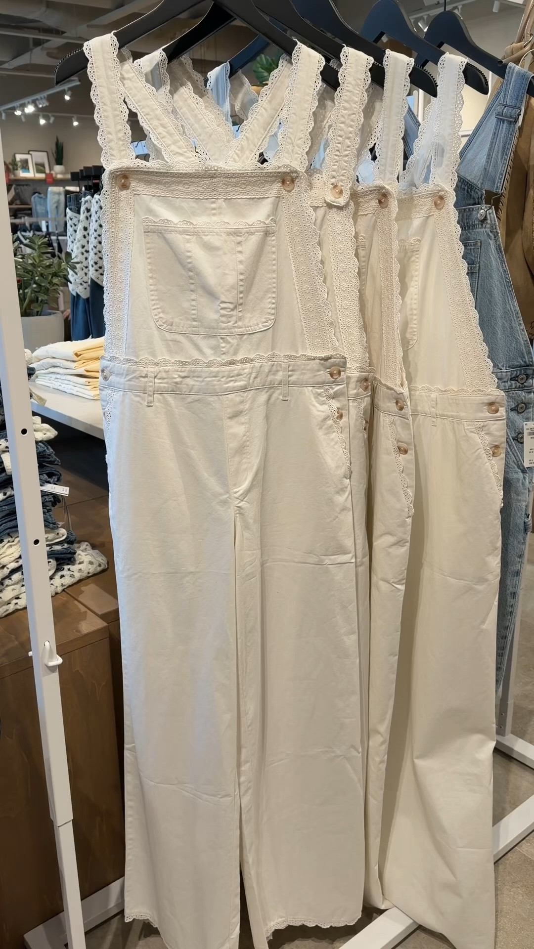 Such a pretty spring-to-summer staple! 🌼🤍 This embroidered overall jumpsuit from Abercrombie & Fitch is one of those effortless pieces that still feels polished. The soft cotton fabric, delicate embroidery, and lace-trim details give it a feminine touch, while the relaxed silhouette keeps it comfortable and easy to wear. I love that it has side pockets (always a win 🙌) and adjustable straps, making it practical and flattering at the same time. Perfect with sandals, espadrilles, or sneakers for an easy, put-together look all season long. 🫶🏻
#SpringOutfit #SummerStyle #Abercrombie

#LTKSaleAlert #LTKBump #LTKootd