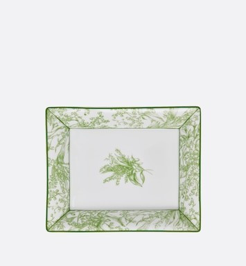 Trinket Tray New Lily of the Valley Porcelain | DIOR | Dior Beauty (US)