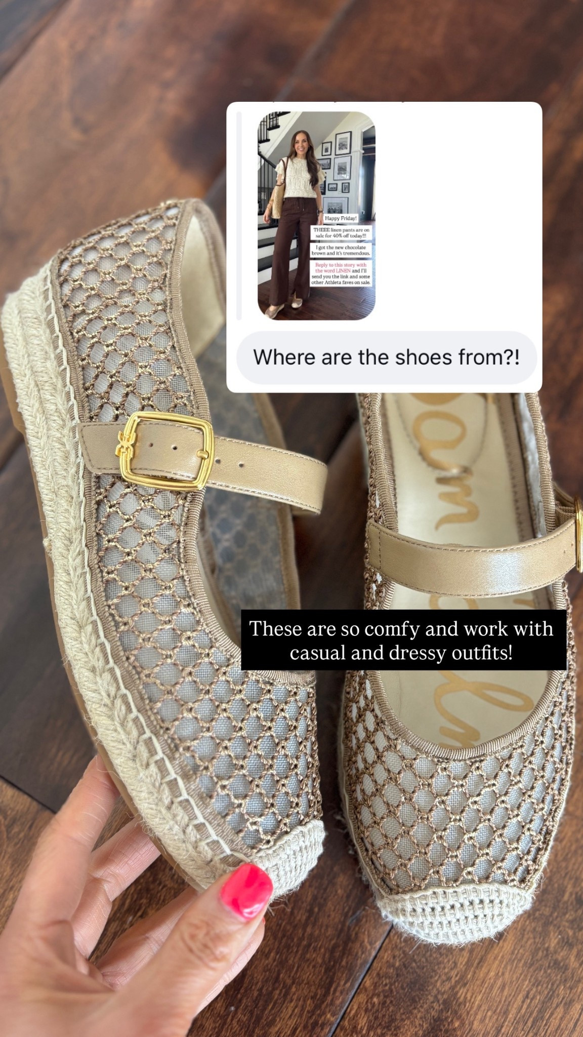 These shoes are a great spring/summer espadrille!