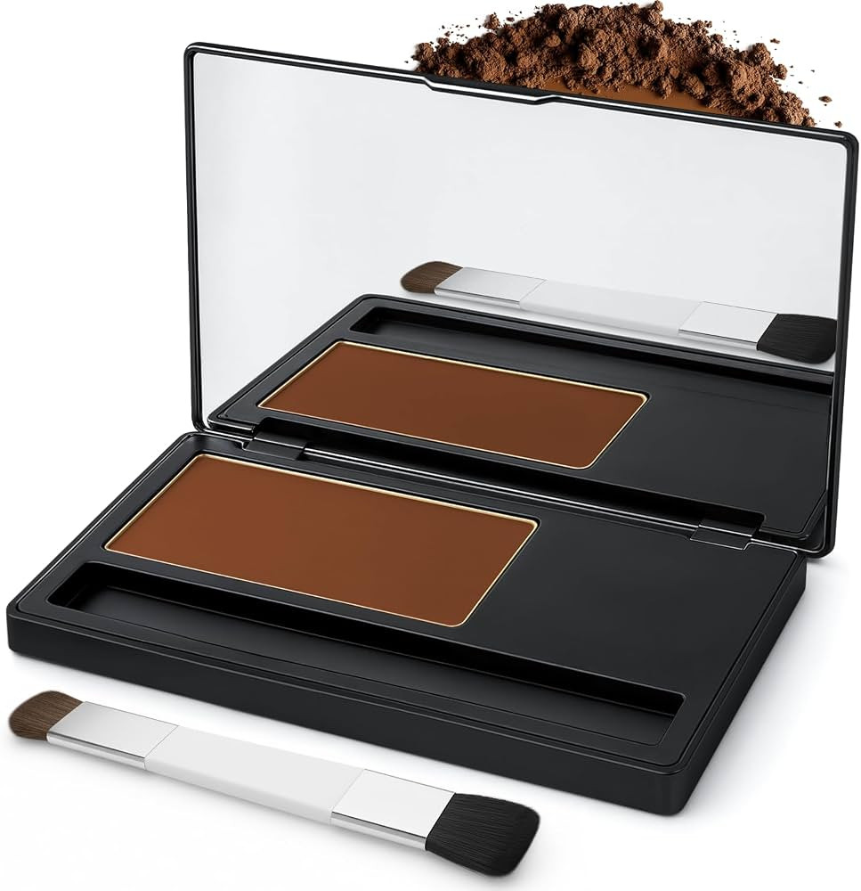 Premium Root Touch-Up Hair Color Powder for Women, Medium Brown | Amazon (US)