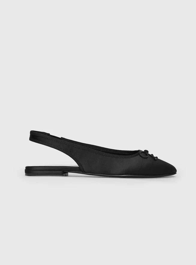 Adienne Ballet Flats Black | Princess Polly US