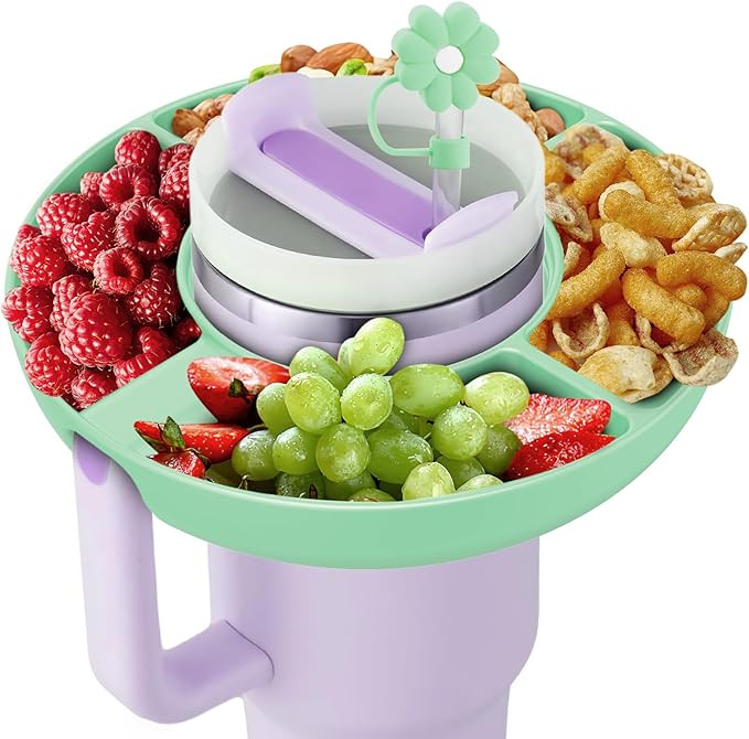 insefocc Stanley Cup 40 oz Snack Bowl with Handle, Compatible with Stanley Cup 40 oz Snack Bowl w... | Amazon (US)