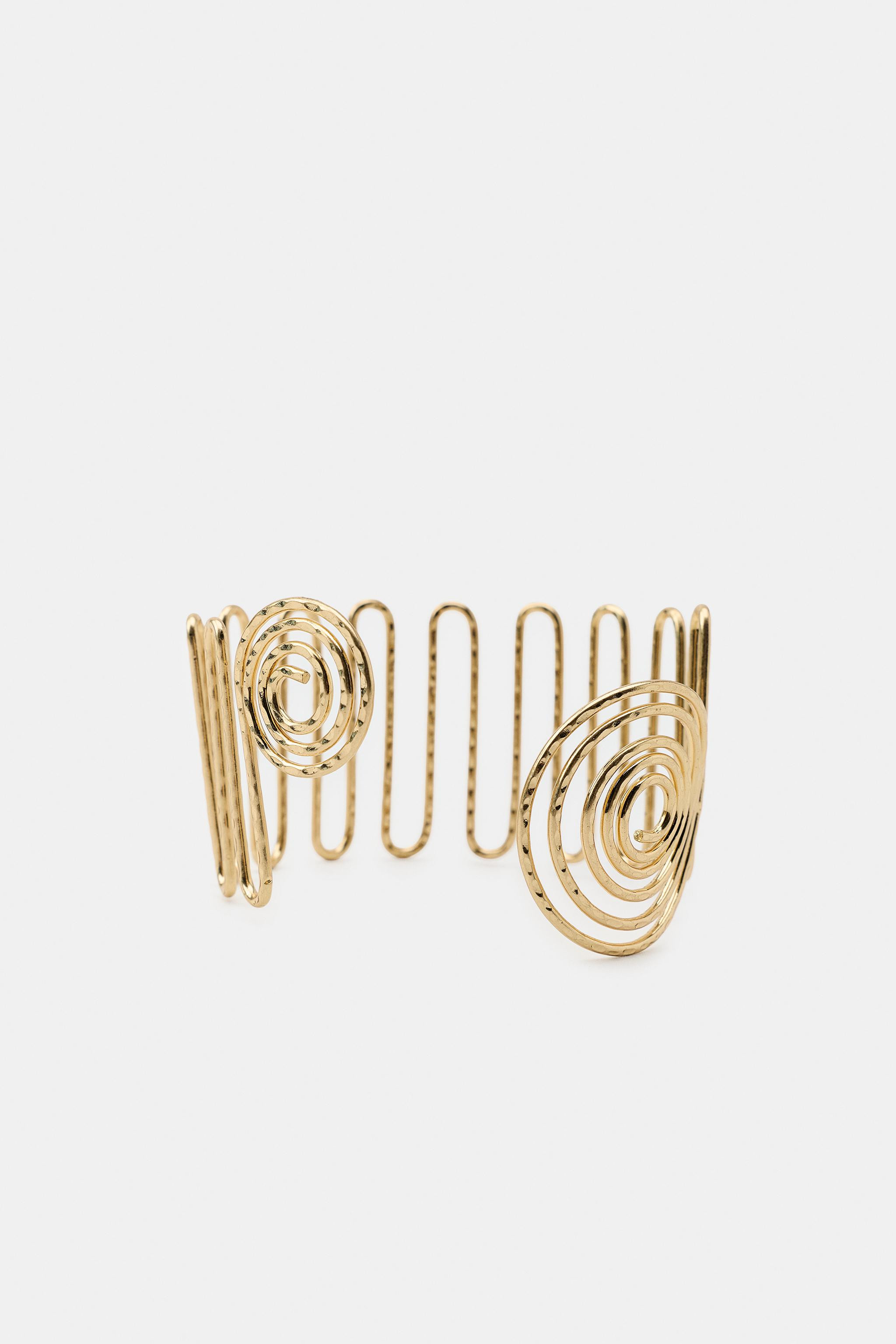 SPIRAL ARM CUFF BRACELET | Zara Canada