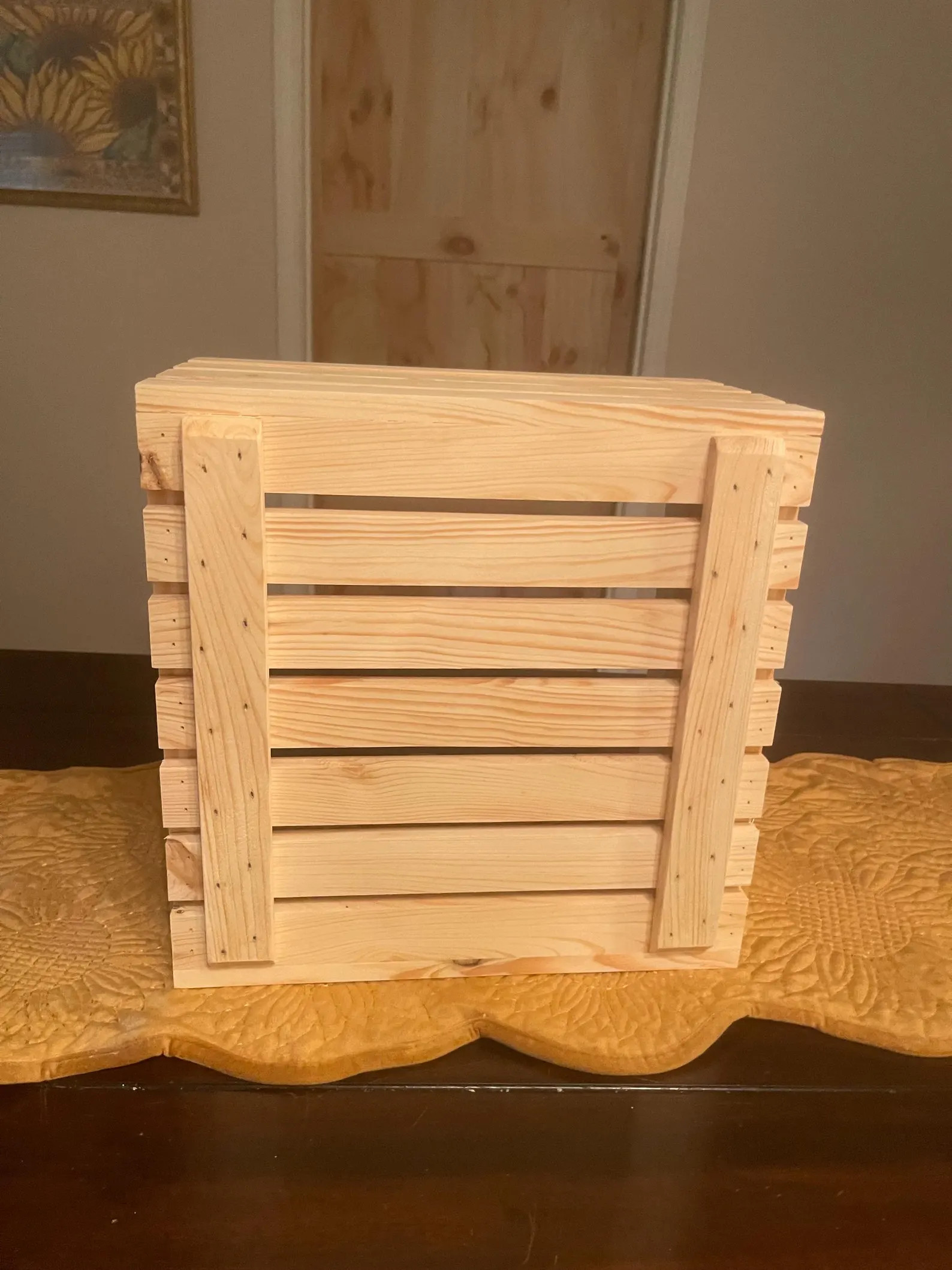 CABINET ORGANIZATION - 14” Wooden Cabinet/under Sink Crate Organizer - Solid Wood Durable Bin B... | Etsy (US)