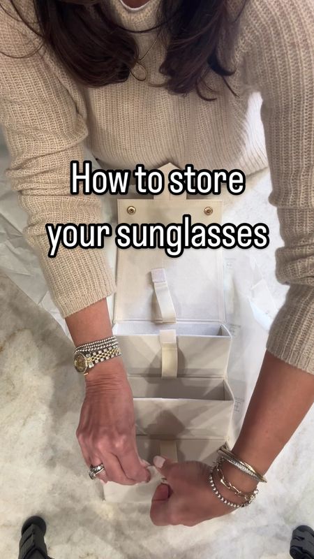 Protect your sunglasses! This handy sunglass organizer is the perfect way to store and organize your sunglasses at home or for travel. The most current option is linked!
kimbentley, travel, sunglasses, organizer, summer

#LTKVideo #LTKSeasonal #LTKSaleAlert