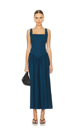 Harlow Maxi Dress in Marine Teal | Revolve Clothing (Global)