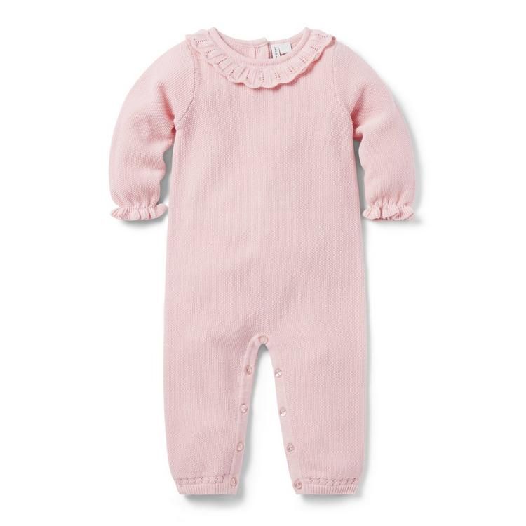 Baby Pointelle Sweater One-Piece | Janie and Jack