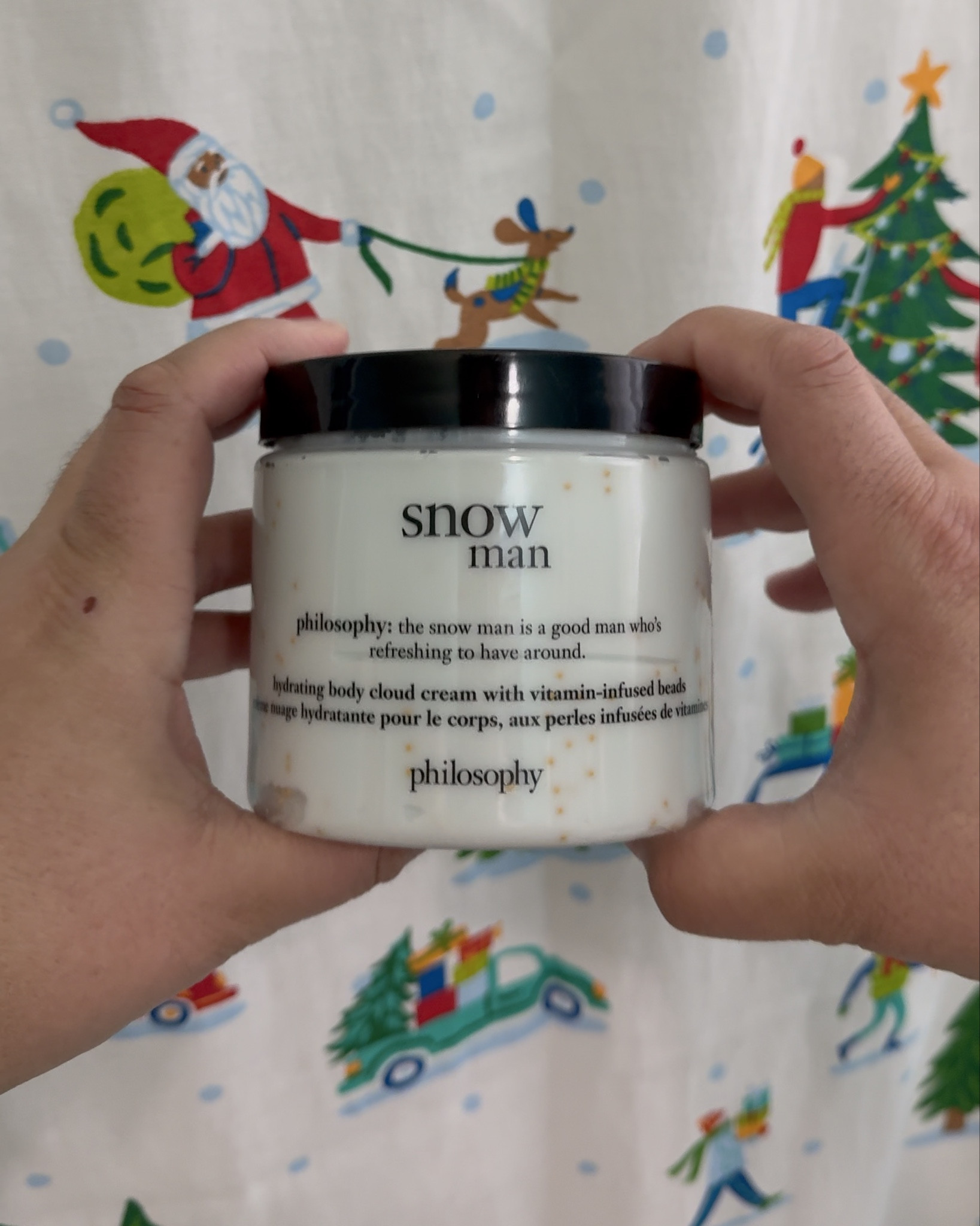Tis the season where we all need a little extra hydration. 

I picked up this thick Philosophy body cream that smells fantastic. And cracked open a new Elemis pro-collagen marine cream for extra moisture on my winter skin.

Don’t forget that winter can be so drying for hair, skin, and nails. So change up your skincare routine for the next few months if you need to.


#LTKselfcare #LTKBeauty #LTKmorningroutine