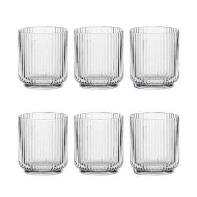 Laya Fluted Acrylic Low Tumbler Glass | Wayfair North America