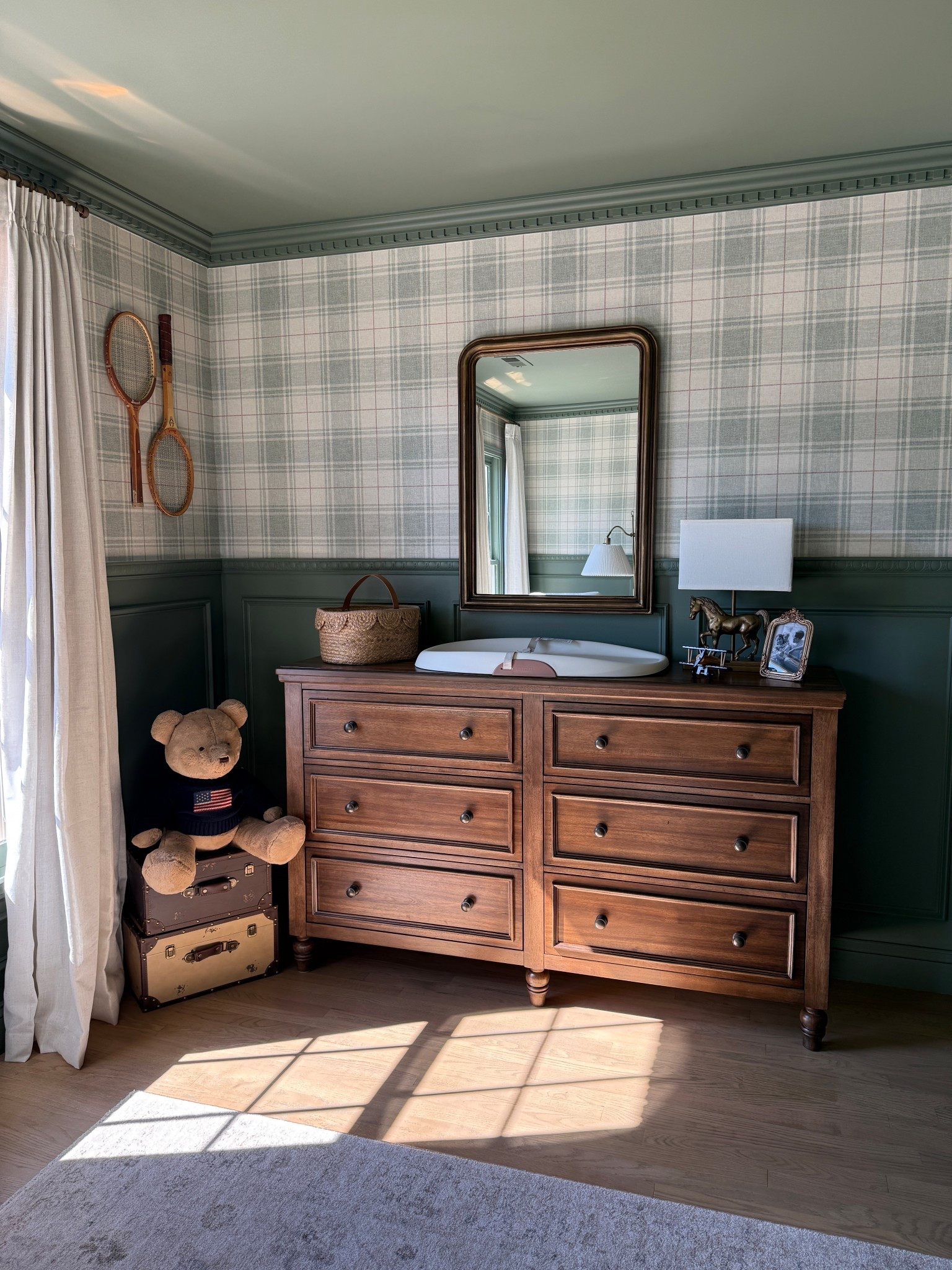 Everything in our nursery is from @wayfair, including our organization favorites! Linked what we used inside our drawers, and the best baskets and trunks for keeping everything organized

#Ad #WayfairPartner #NewYearNewYou #Wayfair

#LTKHome #LTKBaby #LTKmomlife