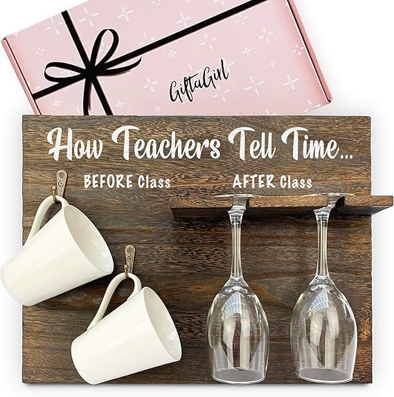 GIFTAGIRL Popular Teacher Appreciation Gift - Teacher Gifts for Women Like Our How Teachers Tell ... | Amazon (US)