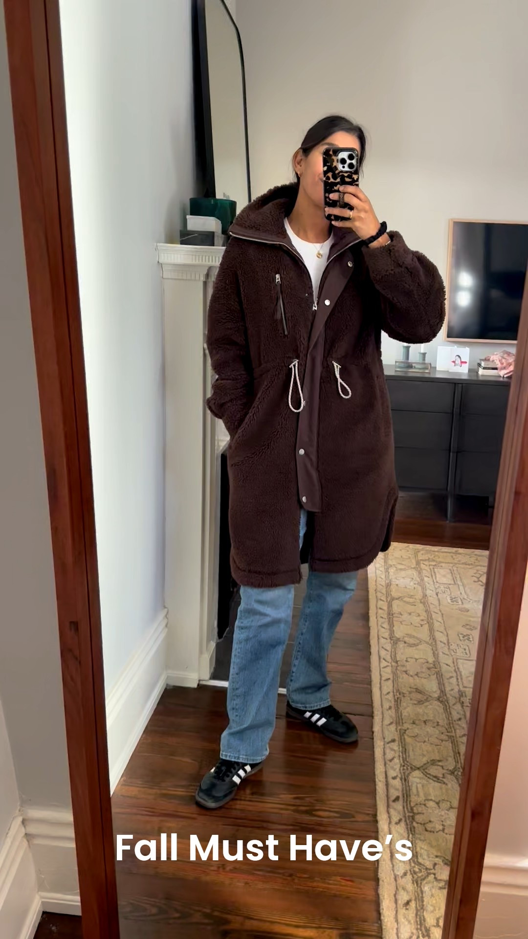 Jacket - XS
Tee - small
Jeans - TTS, size 26 

#LTKOver40 #LTKSeasonal #LTKSaleAlert