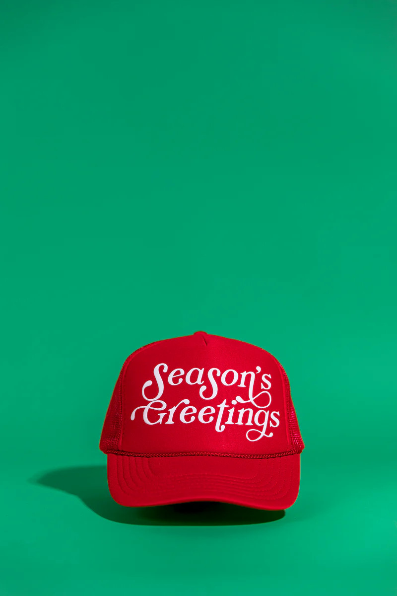 Season's Greetings Trucker | Ascot + Hart