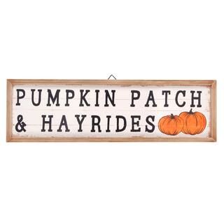 Pumpkin Patch & Hayrides Fall Wall Sign by Ashland® | Michaels Stores